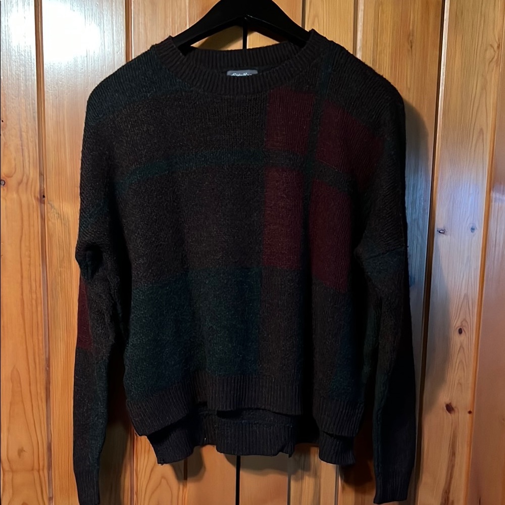 Eddie Bauer Drop Shoulder Knit Sweater